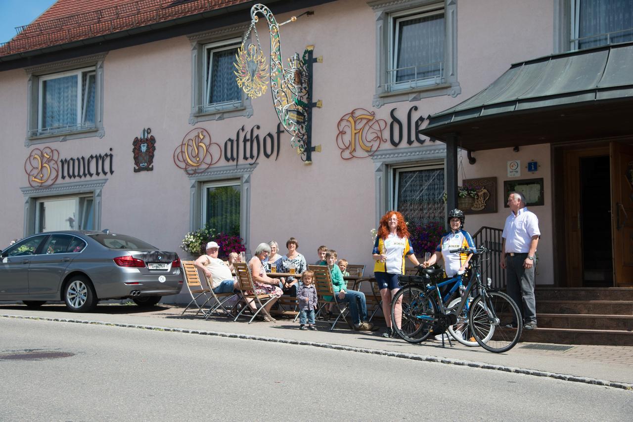 Brauereigasthof Adler Herbertingen Esterno foto